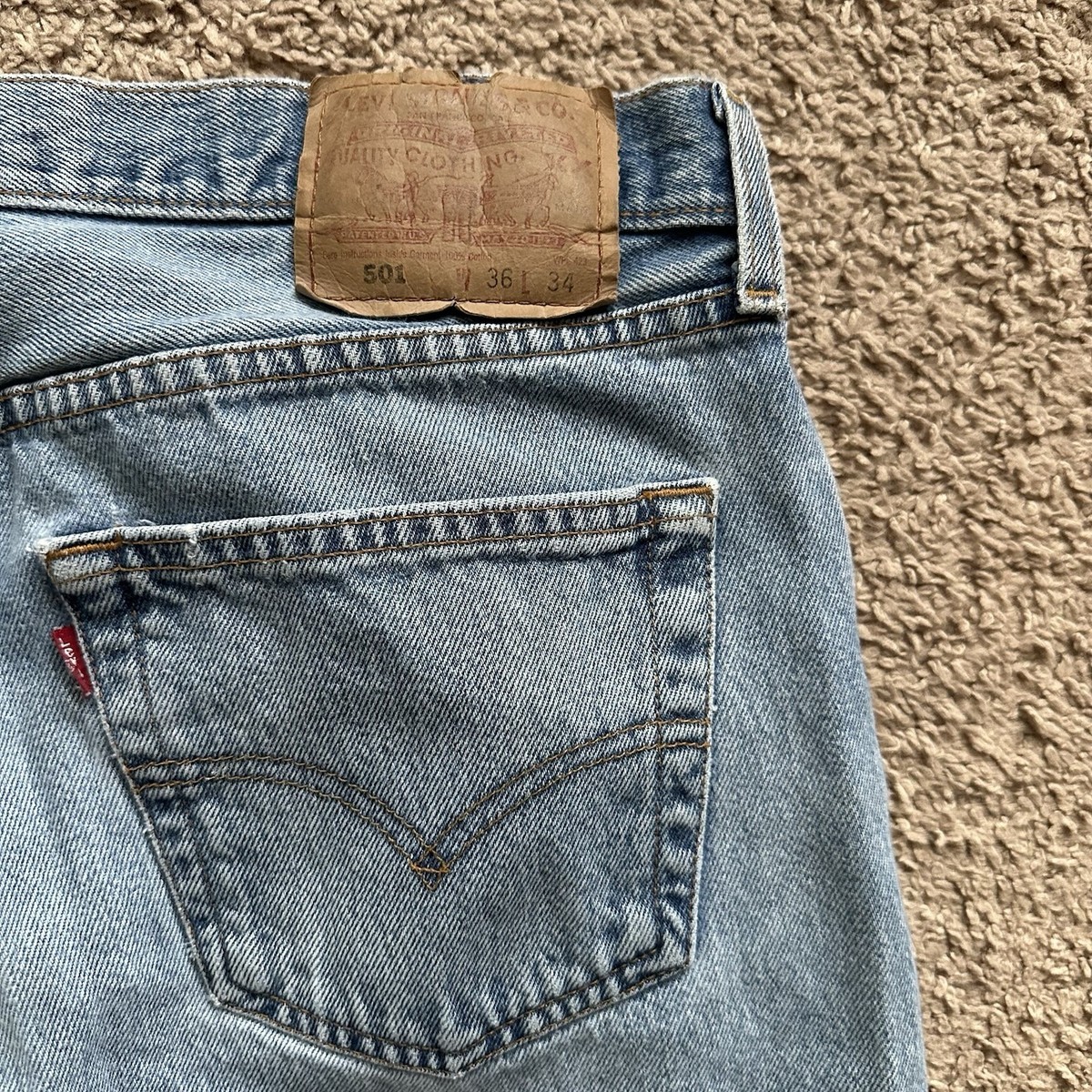 Levis 501 Jeans Made In Usa In Men'S Vintage Jeans | eBay Levis 501 Jeans Made In Usa In Men'S Vintage Jeans | eBay