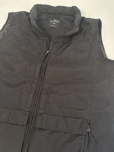SCOTTeVEST Quest Vest Womens M2 Black Pockets Full Zip Hidden Hoodie - Picture 1 of 19