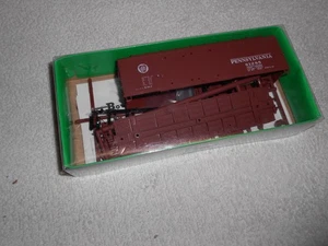 BOWSER Pennsylvania RR (circle keystone) X-31 F TURTLE ROOF BOXCAR Kit #55358 - Imagen 1 de 2
