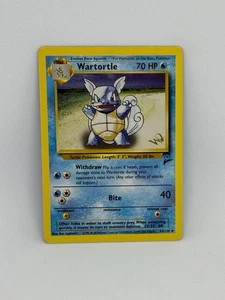 Pokemon Card Wartortle 63/130 Base Set 2 RARO WOTC CON SELLO - LP - Imagen 1 de 4