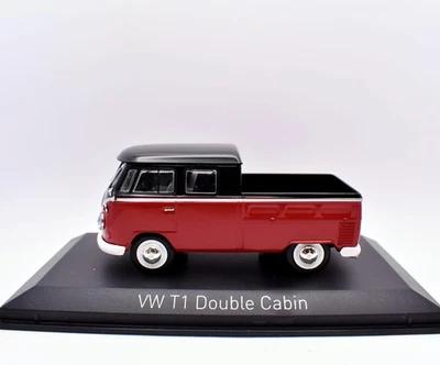 Modellino auto scala 1:43 VW T1 bus van diecast modellismo statico da collezione - Immagine 1 di 4