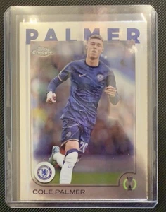 2024-25 Topps Chrome UEFA Club Competitions Cole Palmer-Chelsea - Picture 1 of 2