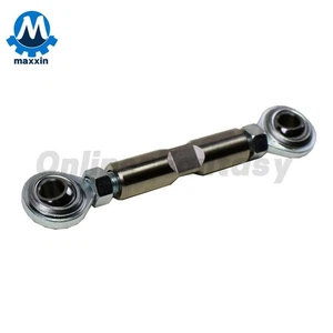 2 1/2" ADJUSTABLE TENSIONING ROD HEIM JOINT SBC BBC 350 454 ALTERNATOR BRACKET - Foto 1 di 8