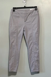 Loft Gray Skinny Ankle 8 Petite Pants Women’s Mid Rise Stretch $69 - Picture 1 of 3