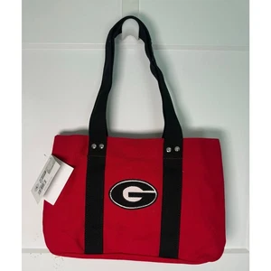 Georgia Bulldogs UGA Collegiate Collection Tote Canvas Med Size NWT - Picture 1 of 12
