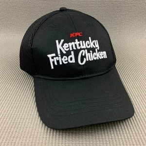 KFC Kentucky Fried Chicken Men's Strapback Black Hat Cap NEW - Picture 1 of 5