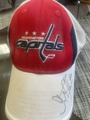 José Theodore Washington Capitals Rare Signed Washington Capitals Hat￼ - Image 1 of 4