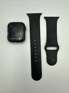 Apple Watch Series 5 GPS Space Gray Aluminum 40mm A2092 with Black Band FAIR - Zdjęcie 1 z 20