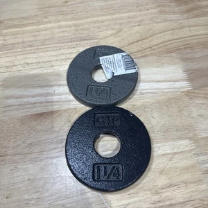 1.25lb X CAP Barbell 1” Standard Weight Plates (2.5lbs Total) Pancake - Picture 1 of 4
