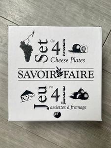 New Set Of 4 Cheese Plates - Savoir faire - Picture 1 of 6