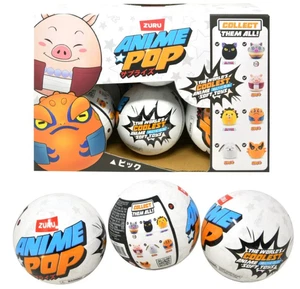 Zuru Anime Pop Misterioso Peluche Caja de 4 Bolas INCLUYE CAJA DE EXHIBICIÓN GENIAL - Imagen 1 de 1