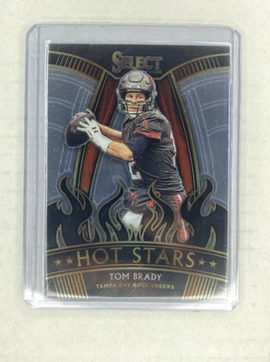 2020 Select Hot Stars #1 Tom Brady Tampa Bay Buccaneers - Image 1 of 2