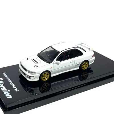 Modellino Auto Hobby Japan 1/64 Subaru Impreza WRX Type R STi Version Coupe F... - Immagine 1 di 4