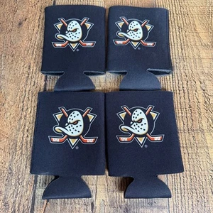 Set Of 4 Anaheim Ducks Bud Light 2025 Neoprene Cooler Sleeve 12 oz Can Coozie - Picture 1 of 5