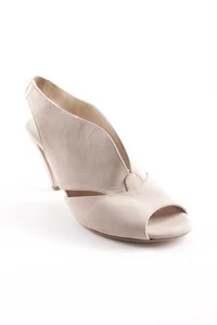 Tacones sin talón Mujeres Tacones Talla EU 38 beige claro elegante - Imagen 1 de 5