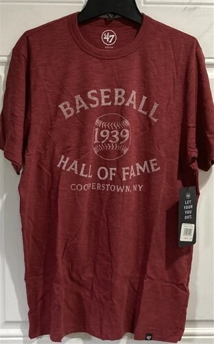 Camiseta Scrum del Salón de la Fama del Béisbol MLB Cooperstown Cardinal Doble Arco Para Hombre Talla XL Foto 1 de 1