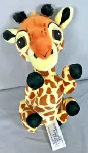 Peluche giraffa bambino maculato giallo marrone parchi Disney 12" peluche regno - Foto 1 di 3