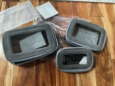 THIRTY-ONE  CLEAR CASE TRIO - GREY CROCODILE - New in Package - Image 1 of 3