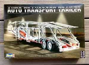 REVELL 1/25 AUTO TRANSPORT TRAILER MODEL KIT 159 PARTS & 23-5/8" LONG 85-1509 FS - Picture 1 of 15