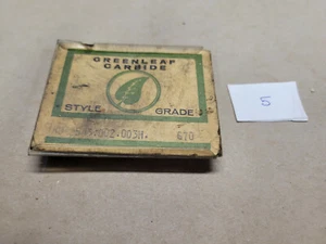 Greeleaf TNU 543.002.003H G70 T15 Carbide Inserts (5 pieces) - Picture 1 of 2