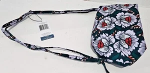 Vera Bradley Camera Bag Crossbody – "Lotus Sea Moss" ~ Green ~ MSRP $85 ~NWT - Picture 1 of 4