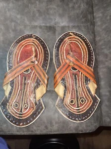 Vintage African Collectibles (1900-Now) Sandals - Picture 1 of 2