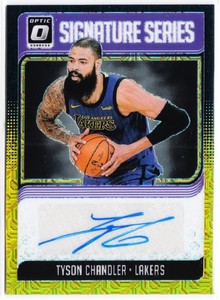 2018-19 Panini Donruss Optic Tyson Chandler Signature Series Black Gold 8 /4