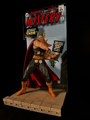 Réplicas maestras 2007 Marvel Mighty Thor cómic portada escena réplica 0682/2500 Foto 1 de 4