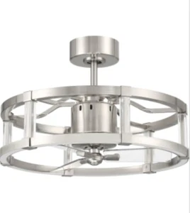 Craftmade 24" Alexis Brushed Polished Nickel WiFi LED Remote Ceiling Fan - Picture 1 of 1