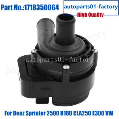 1718350064 Bomba de agua auxiliar Mercedes Benz Sprinter 2500 B180 CLA250 E300 VW Foto 1 de 4