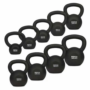Gewichte - gusseiserne Kettlebells 4-28kg Multi Fitnessstudio, Fitnessgeräte - MuscleSquad - Bild 1 von 21