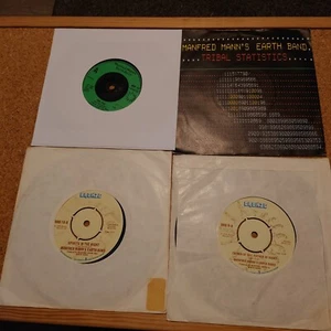 4 Manfred Mann's Earth Band UK Vinyl 45 Singles All UNPLAYED FROM NEW MINT - Picture 1 of 10