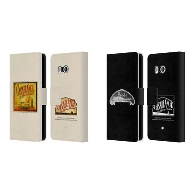 FUNDA BILLETERA LIBRO CUERO GRÁFICOS CASABLANCA OFICIAL PARA TELÉFONOS HTC 1 Foto 1 de 4
