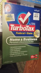 2008 Intuit TurboTax Home & Business Federal & State PC Mac - Picture 1 of 5