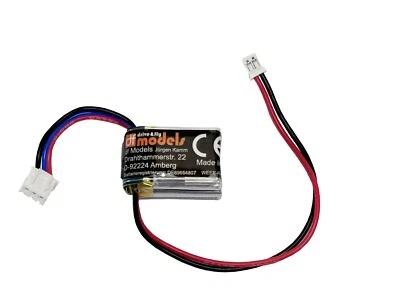 DF Models LiPo Akku 7,4 Volt-350mAh-2,59Wh