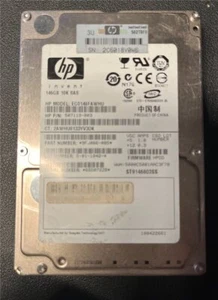 HP, 164 GB, Model: EG0146FAWHU, HP/N: 507119-003, SATA HDD Festplatte - Picture 1 of 2