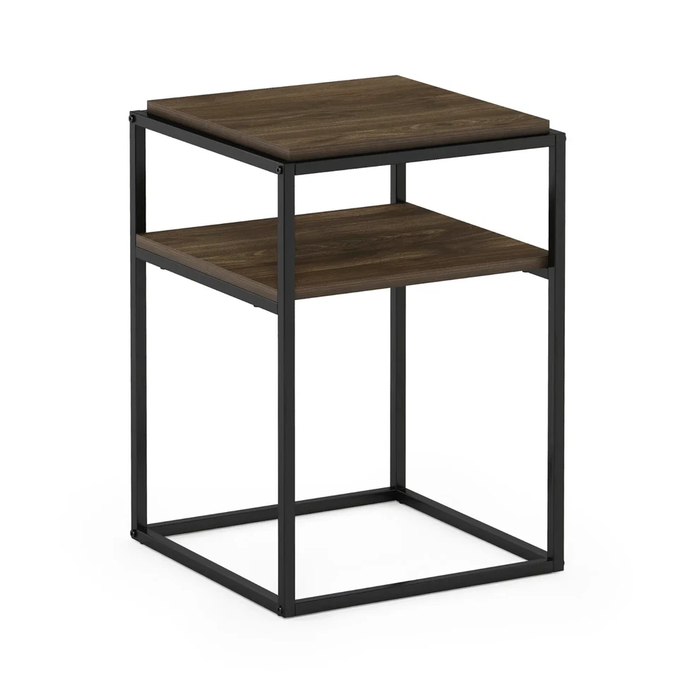 Furinno, Columbia Walnut, 2 Tier Stackable Shelf - Image 1 of 2