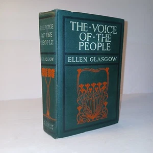 1902 Ellen Glasgow “The Voice Of the People” HC Antique Book - Picture 1 of 9