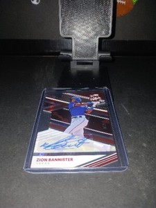 2020 Panini Elite Extra Edition Prime Numbers A Die-Cut #101 Zion Bannister 5/87