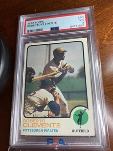 1973 Topps #50 Roberto Clemente PSA 3 VG - Picture 1 of 2