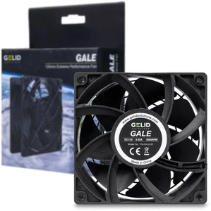 Gelid Gale Mining 120mm High Performance Fan, up to 110 CFM - Picture 1 of 1