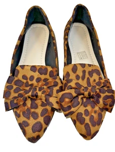 Leoparden Ballerinas Damen Gr. 41 9,5 ** super süß neu ohne Etikett oder Karton - Bild 1 von 10
