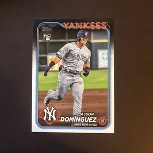 2024 Topps Update Series - Rookie Debut Jasson Dominguez #US175 (RC) - Picture 1 of 2