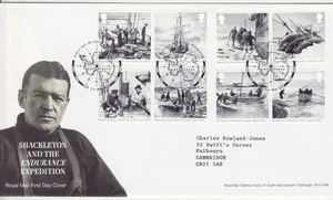 GB Stamps First Day Cover Shackleton, explorer, Endurance, ice, ship SHS 2016 - Picture 1 of 1
