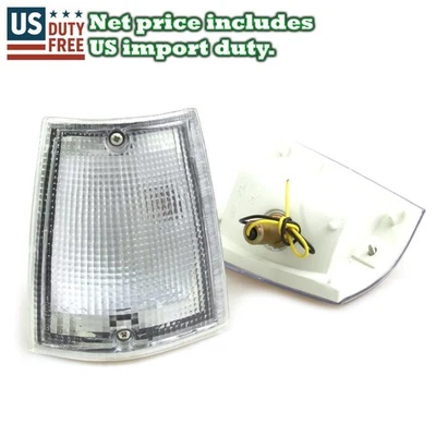 JUEGO DE LUCES INTERMITENTES ESQUINERAS TRANSPARENTES APTAS PARA MAZDA BRAVO SERIE B B2000 2200 B2600 Foto 1 de 4