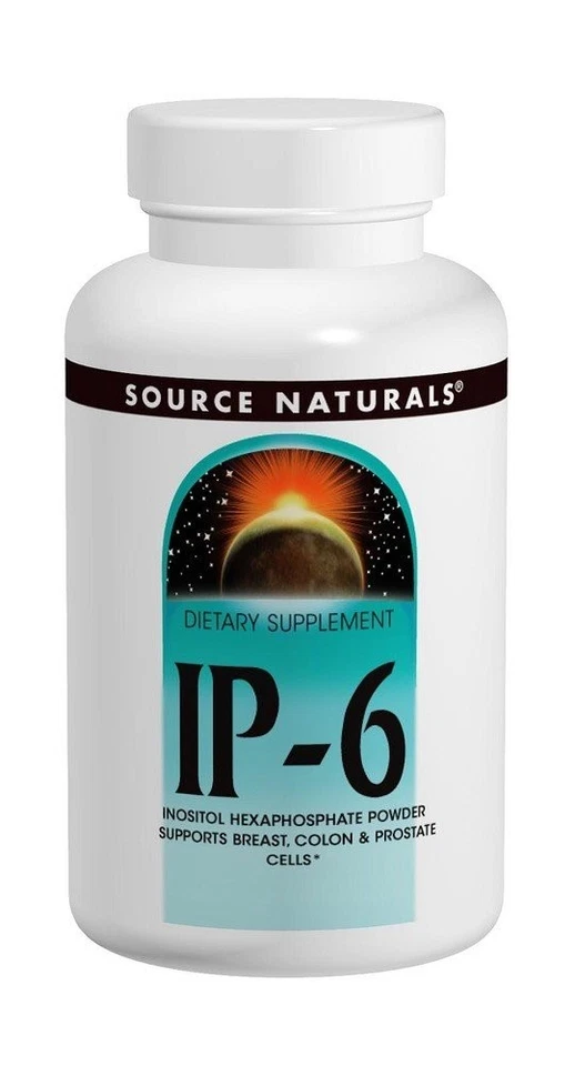 Pó de hexafosfato de inositol Source Naturals, Inc. IP-6 100 gm - Imagem 1 de 1