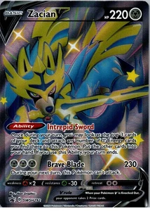Zacian V (Shiny) - - Promo - SWSH: Sword & Shield Promo Cards - SWSH292 - NM - H - Picture 1 of 2