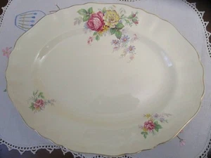 PRETTY J & G MEAKIN ROSALIE PLATTER - Picture 1 of 9