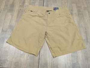 KUHL Men Shorts Size Mens 42 Khaki - Picture 1 of 12