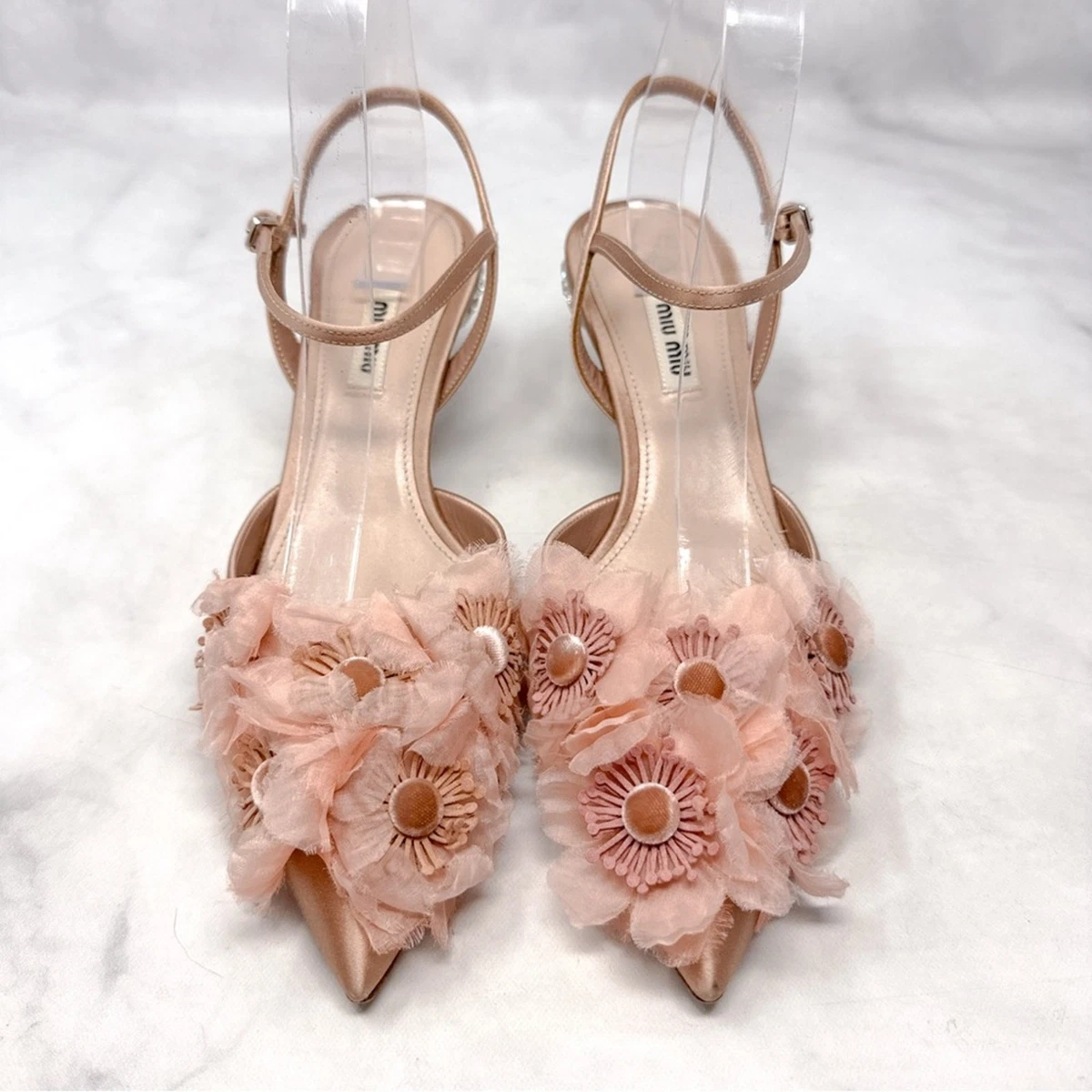 miumiu 花柄ミュール 36.5 楽天市場】MIUMIU ミュウミュウ ミュール